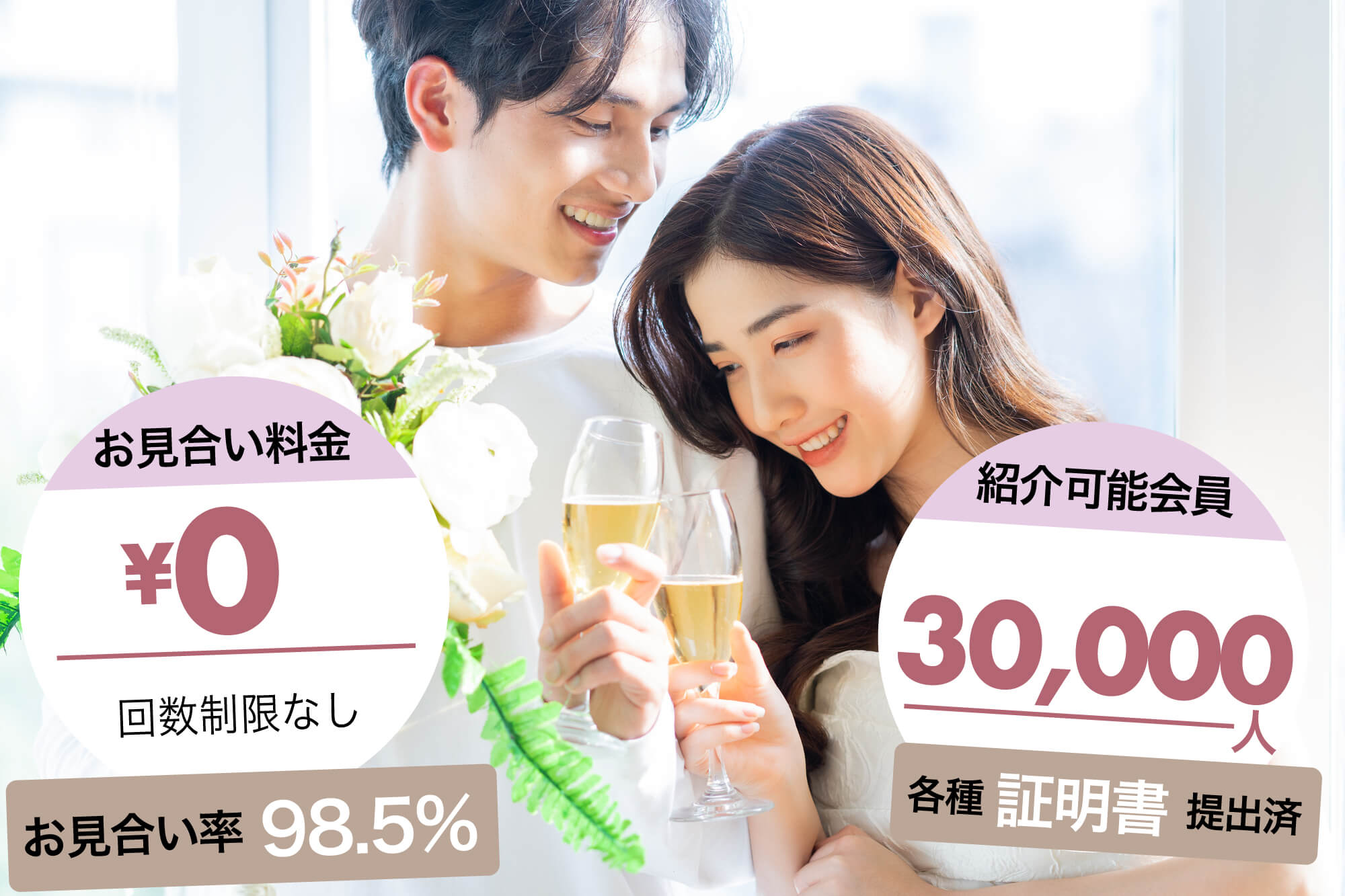 1970年創業の実績と信頼の結婚相談所マリックス